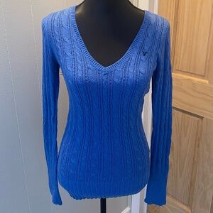 Y2K cable knit Kelly sweater - American Eagle - Size M